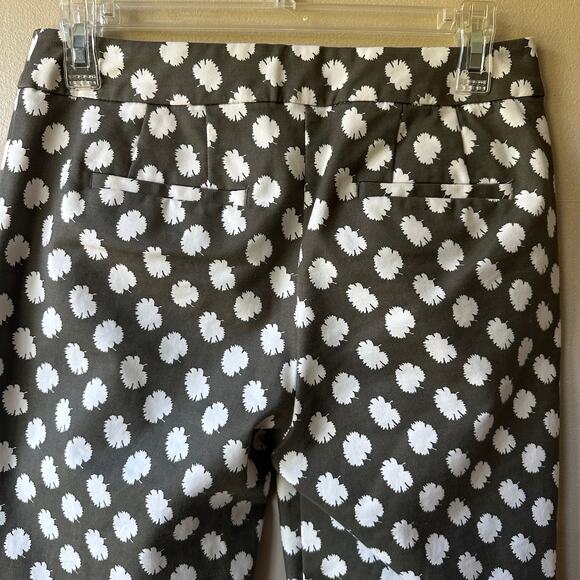 Boden Richmond Ankle Trouser Pant in Leaf Print Olive Green 4P Preppy Resort - Picture 5 of 15